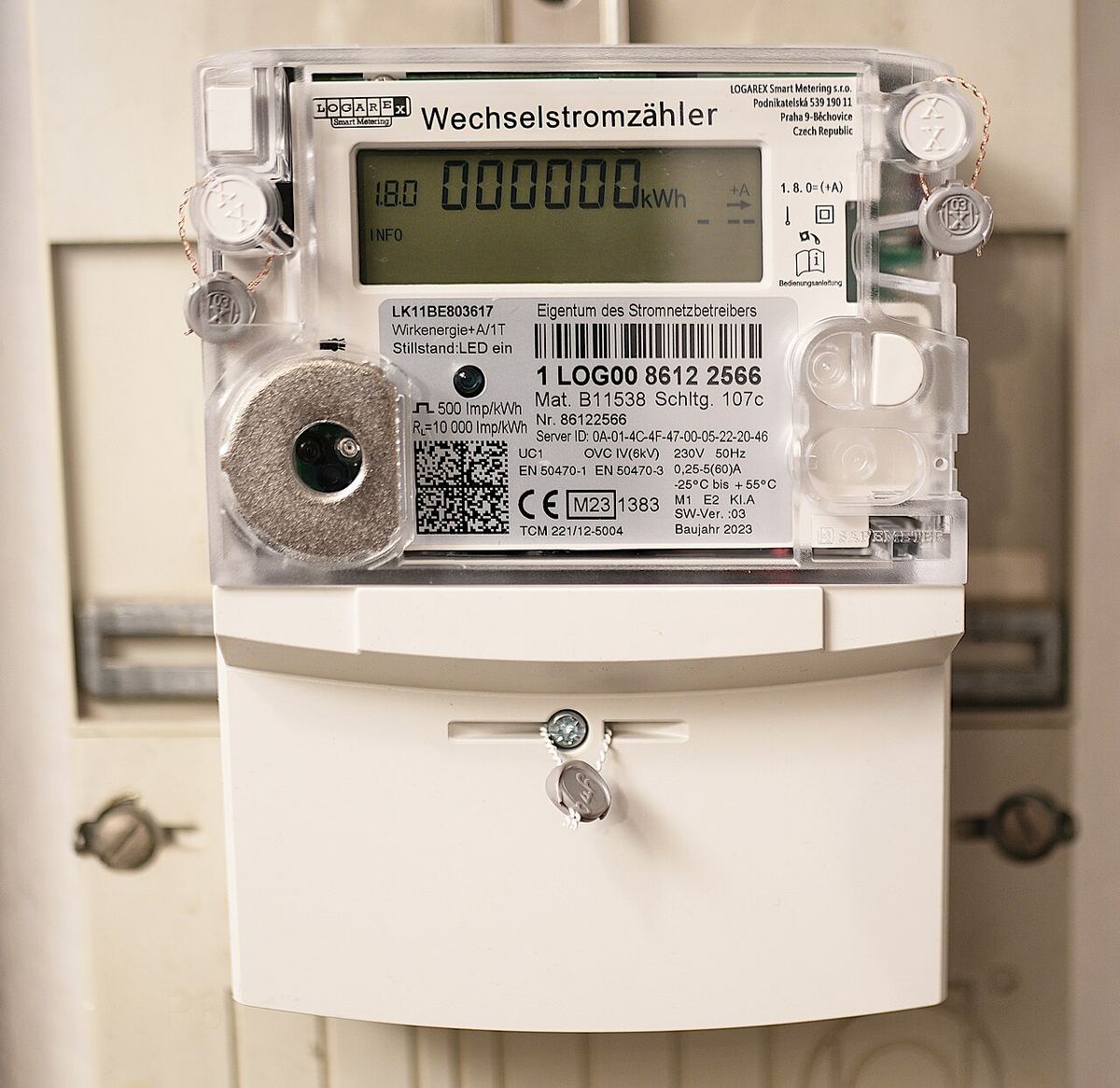 Contor electric digital