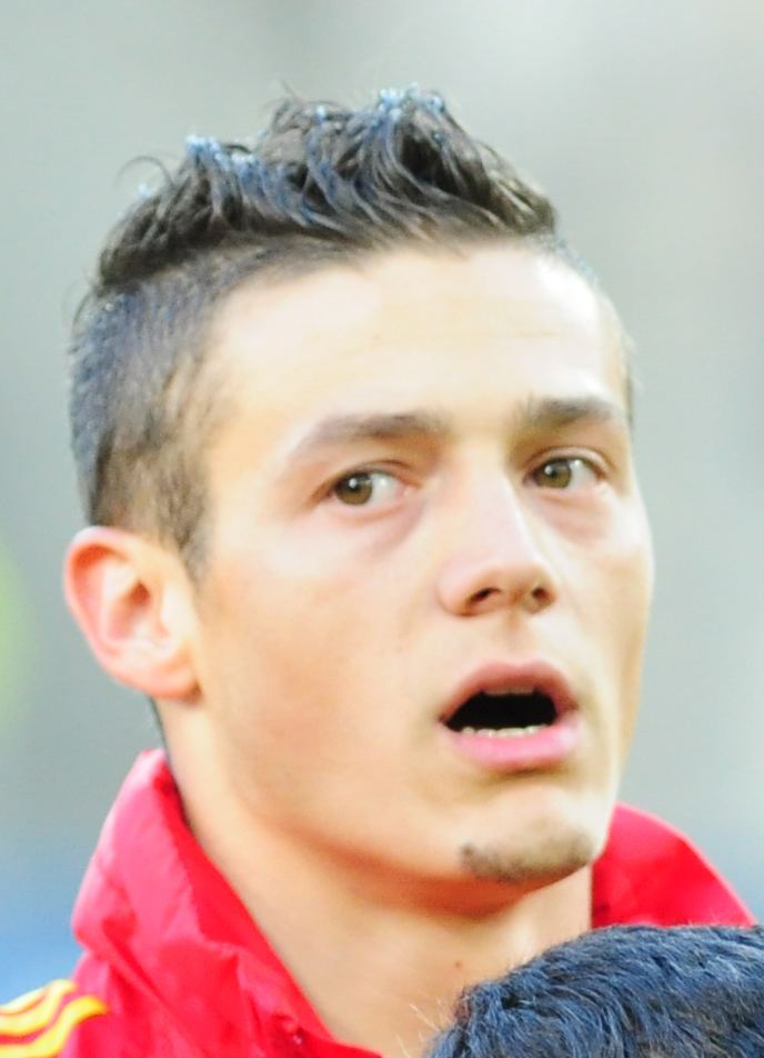 Gabriel Torje, fotbalist, în timpul meciului amical Austria – România din 5 iunie 2012.