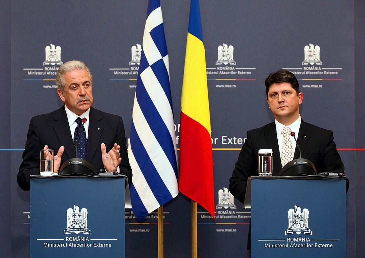 Conferință de presă la sediul Ministerului Afacerilor Externe al României