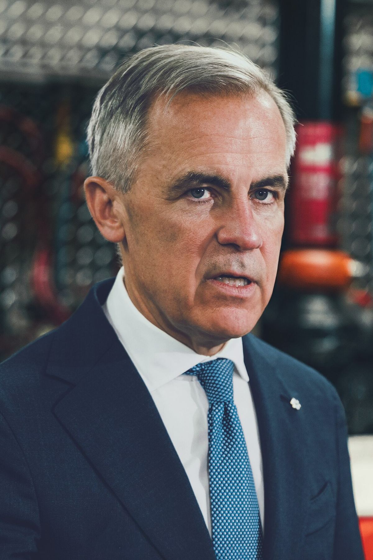 Portret al premierului Canadei, Mark Carney, în Calgary, Alberta, pe 15 mai 2026.