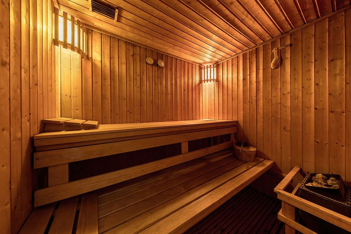 Saună din spa-ul hotelului Amantaka, din Luang Prabang, Laos.