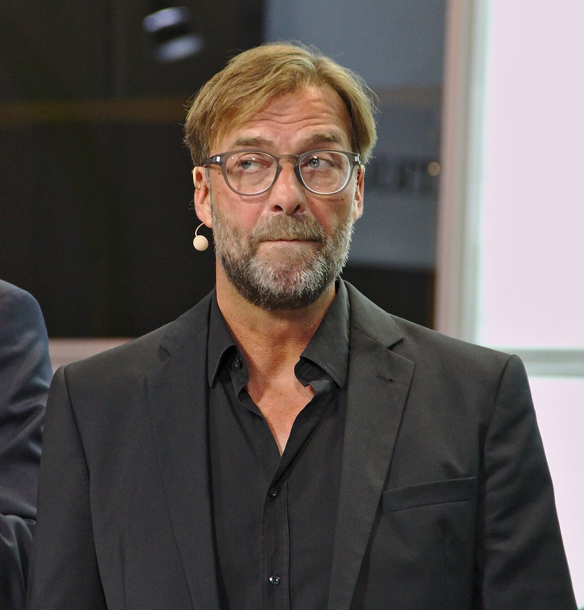 Jürgen Klopp, fotografiat la IAA 2019, la un eveniment din Frankfurt.