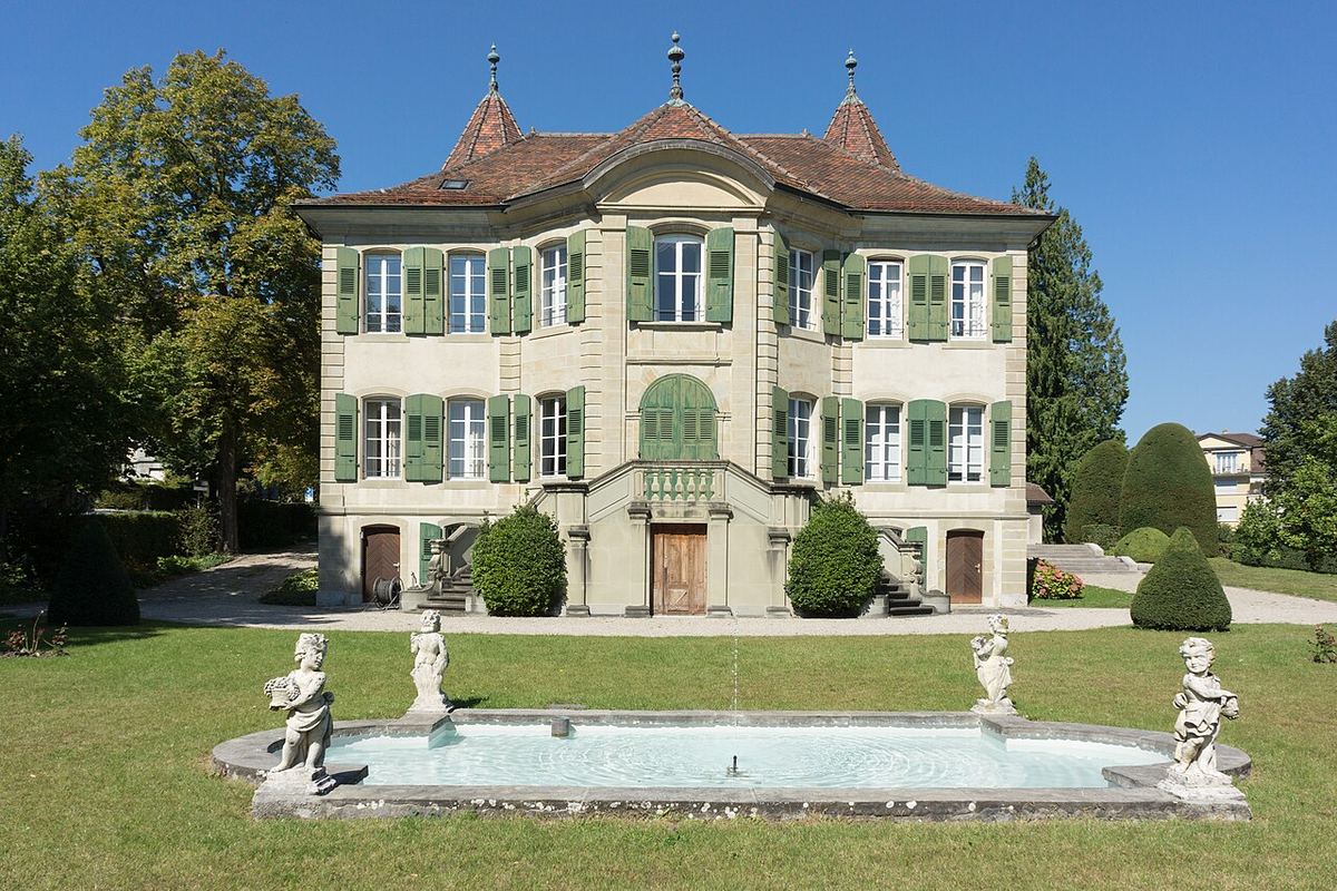 Castelul Béthusy din Lausanne, Elveția, sediul Tribunalului de Arbitraj Sportiv.