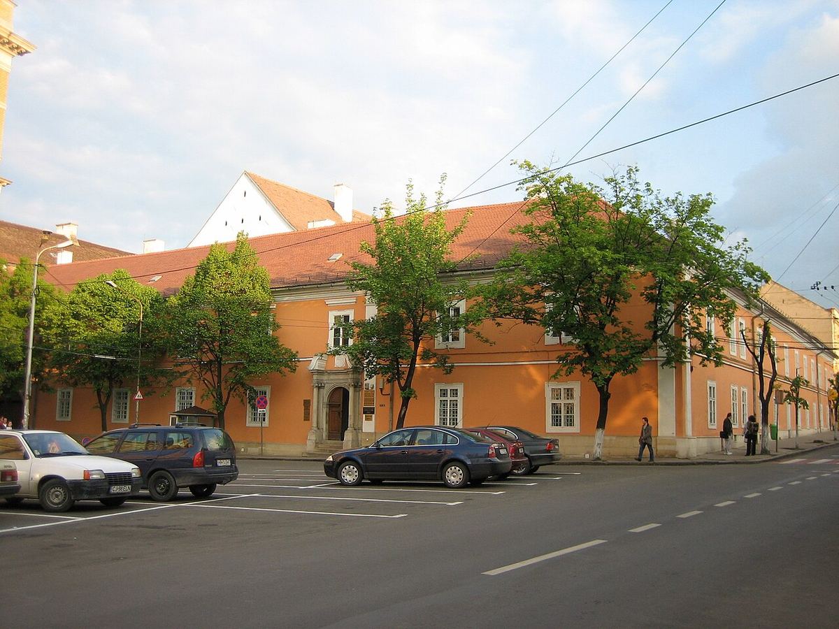 Vedere a orașului Cluj-Napoca, România.