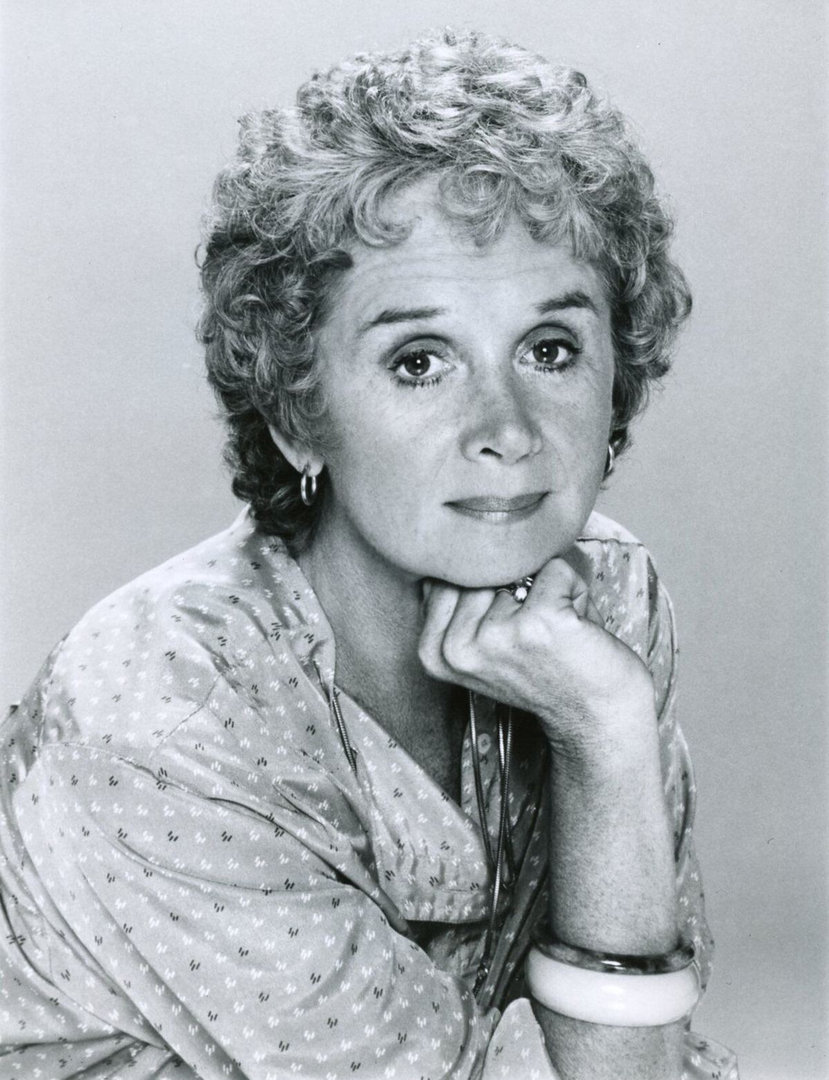 Barbara Barrie într-o fotografie de presă ABC, în rolul doamnei Stohler din filmul „Breaking Away”.