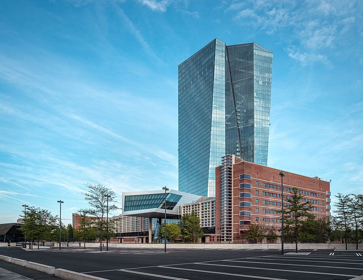 Sediul Băncii Centrale Europene din Frankfurt