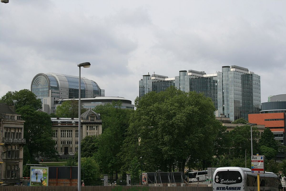 Clădirile Parlamentului European din Bruxelles